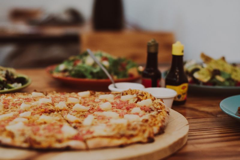 Pizza Hawaii Ananas Schinken